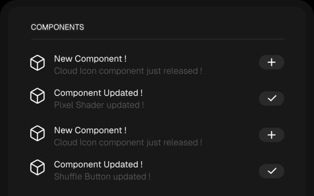 New Component Image